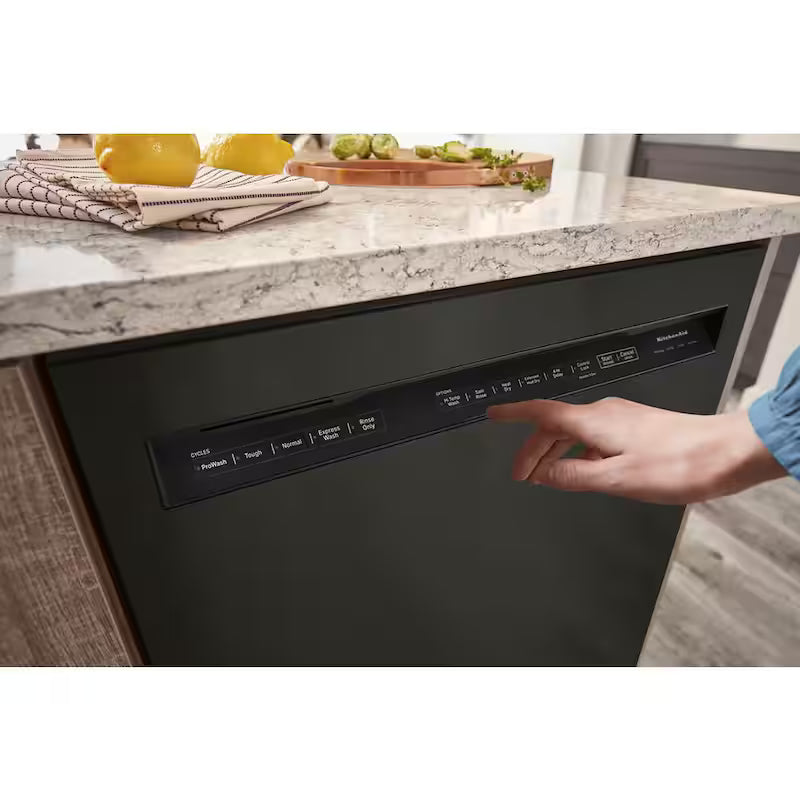 Black Stainless Built-in Dishwasher with Stainless Steel Tub V532