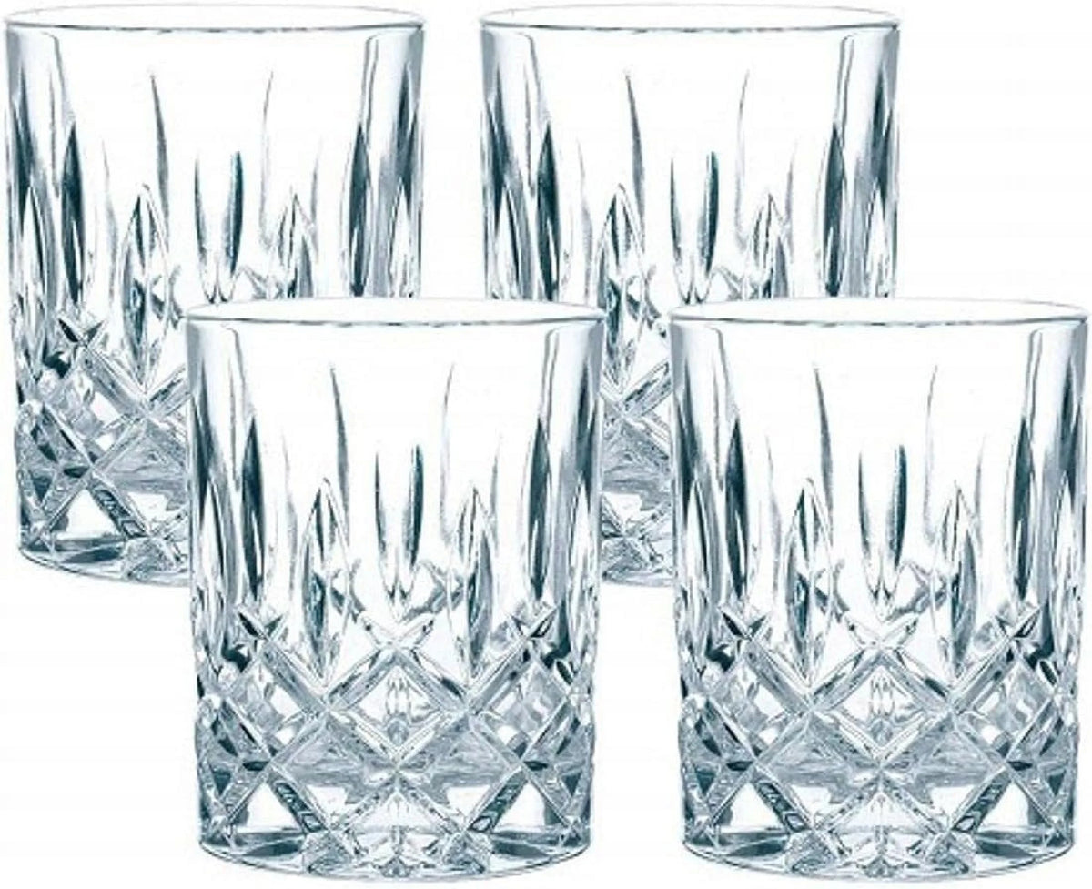 Whiskey Glass Set Of 4, 10-Ounce, Dishwasher Safe Y4313