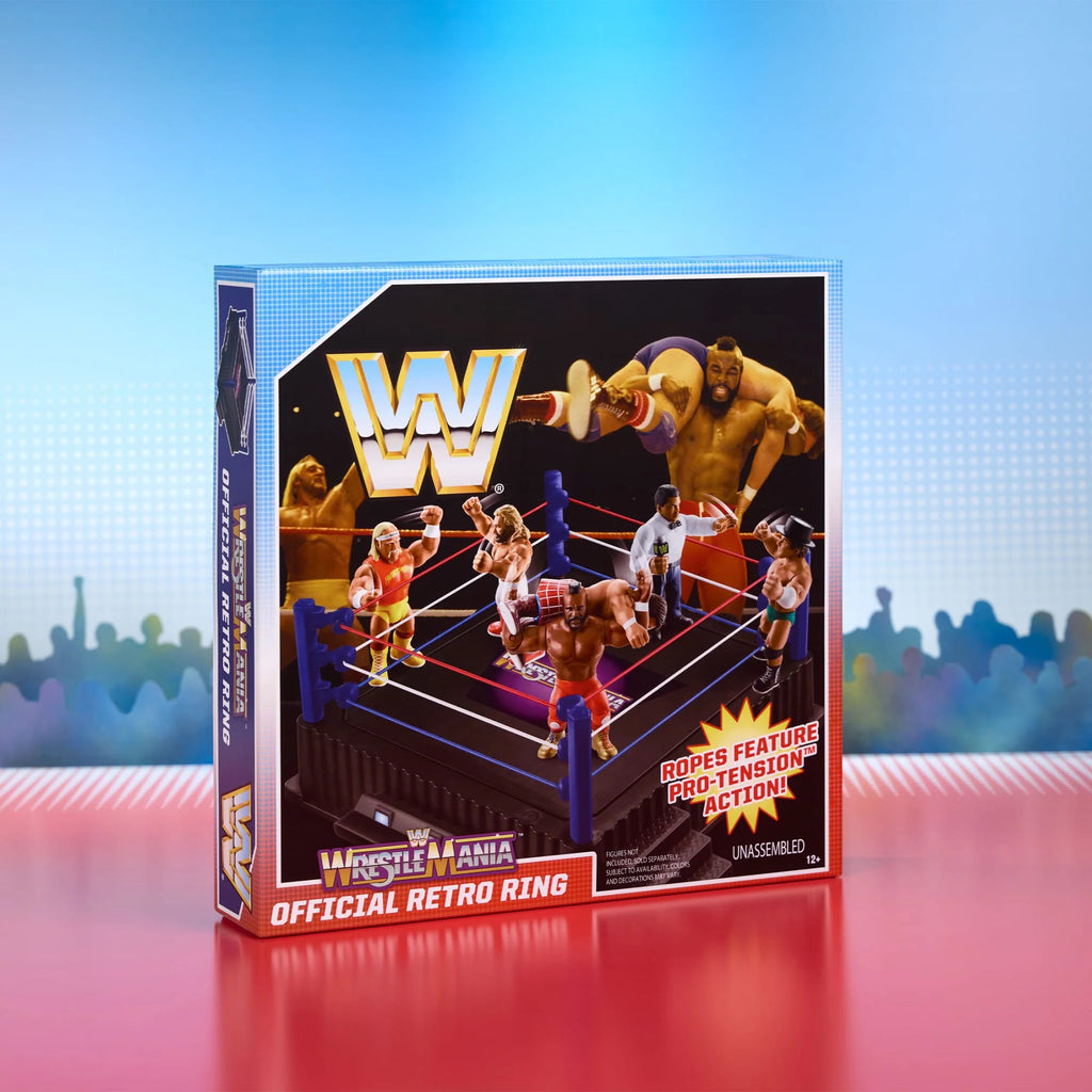WrestleMania Ring for Action Figures Q143