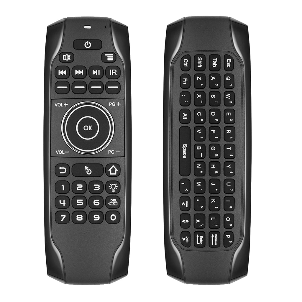 Air Mouse Gyroscope Mini Keyboard Backlight Wireless IR Learning Remote Control S8879