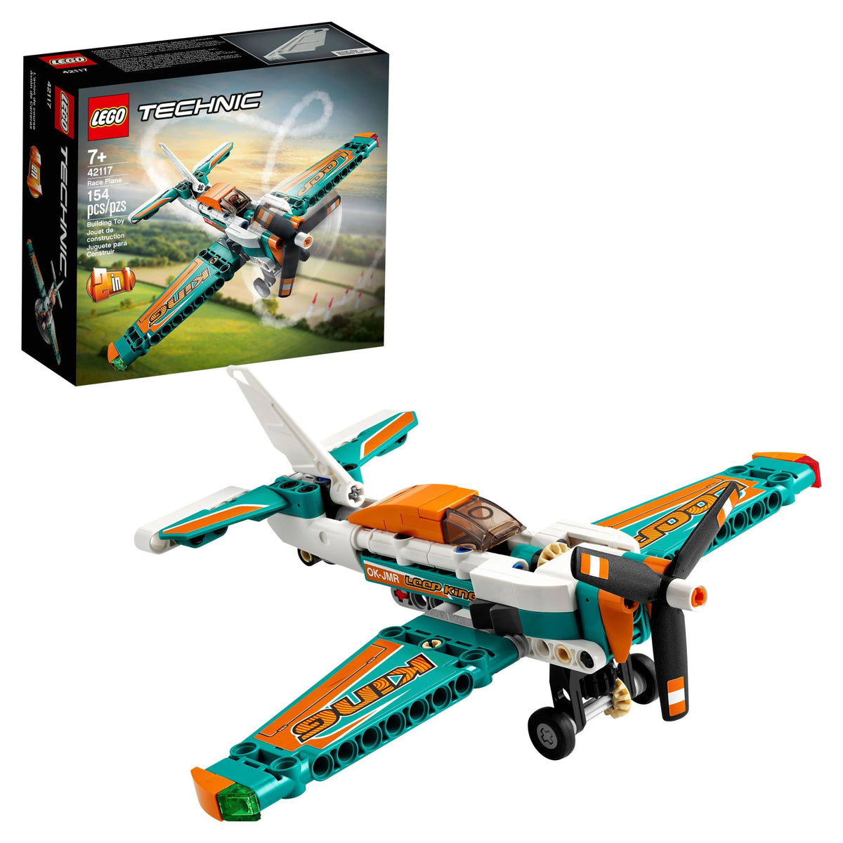 2in1 Building Set Jet Plane A743