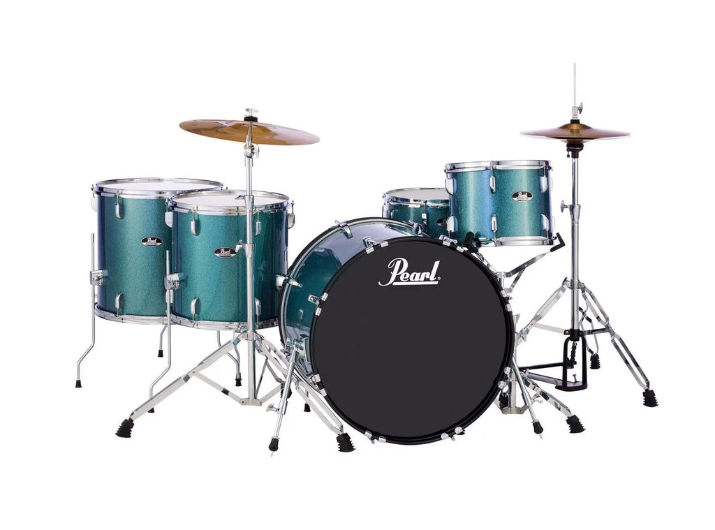 5 Piece Complete Drum Set with Hardware and Cymbals W9342