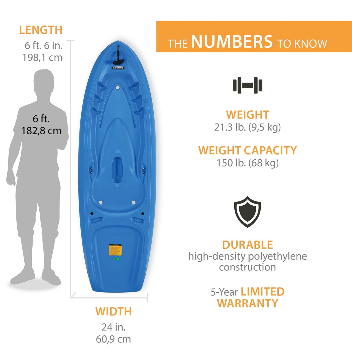 Youth Kayak Dragonfly Blue P718
