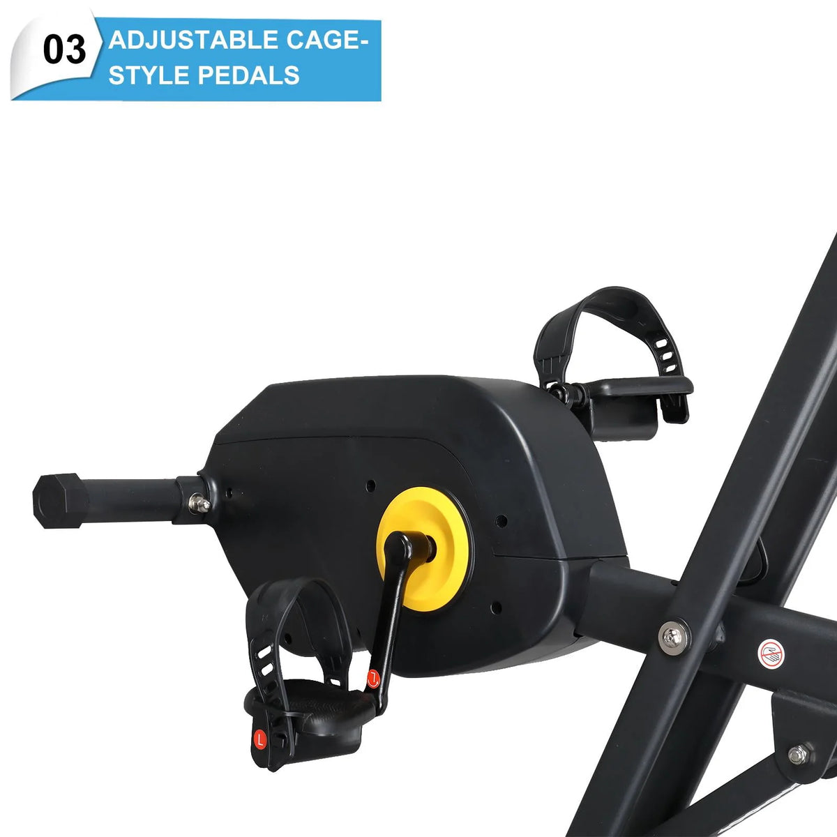 Folding Magnetic Exercise Bike D1696