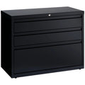 Black 3 Drawer Metal Lateral File Cabinet L949190
