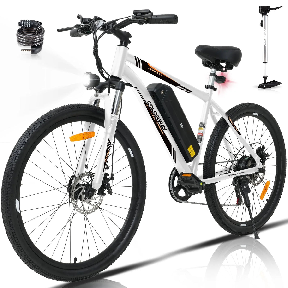 500W 36V 11.2AH Removable Battery Electric Bike V4575