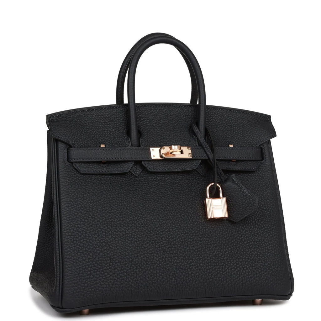 Birkin 25 Caban Togo Rose Gold Hardware L469015