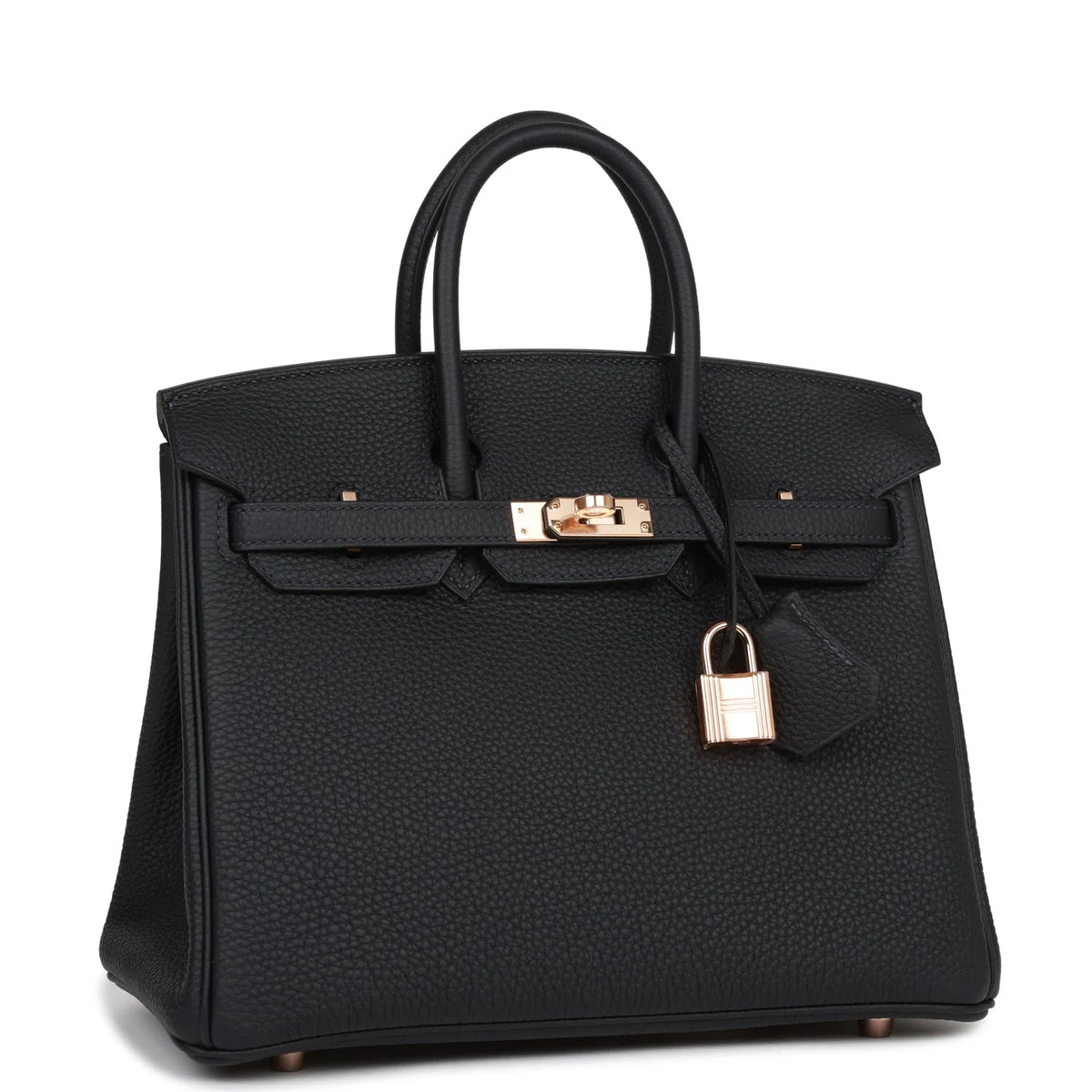 Birkin 25 Caban Togo Rose Gold Hardware L469015