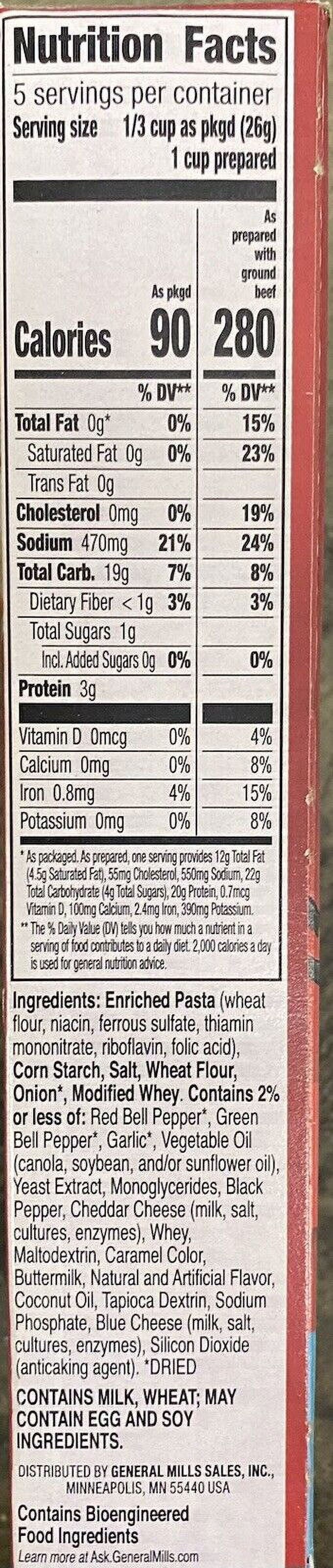 Hamburger Helper Philly Cheesesteak Mix 4.8 oz 2 Pack A86427