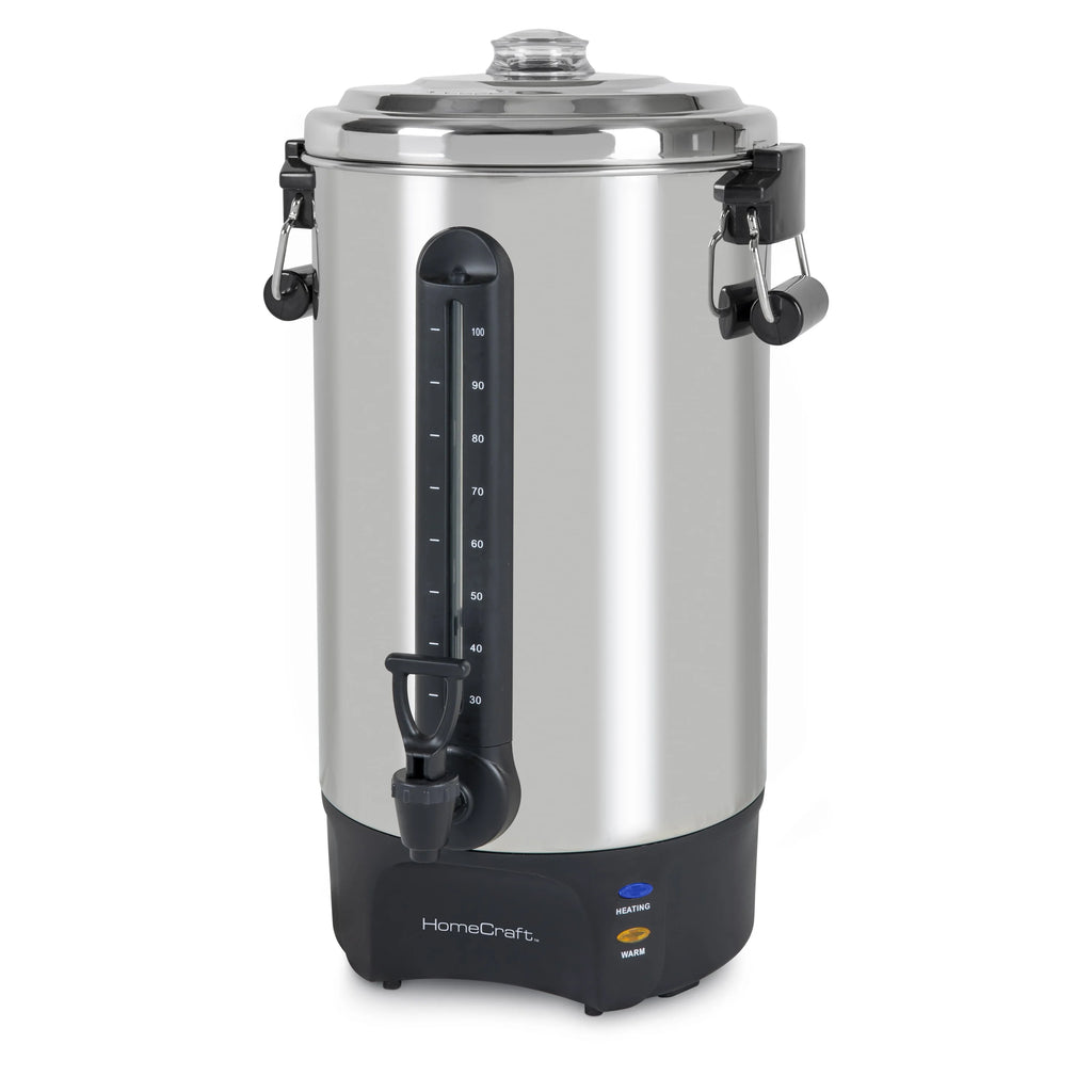 1500-Watt 100-Cup Stainless Steel Coffee Urn O3148