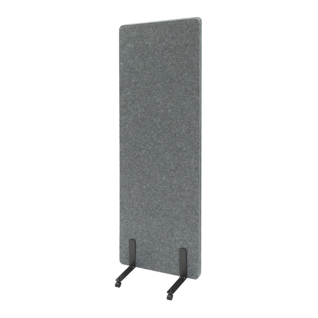 Freestanding Acoustic Room Divider with Lockable Wheels R831