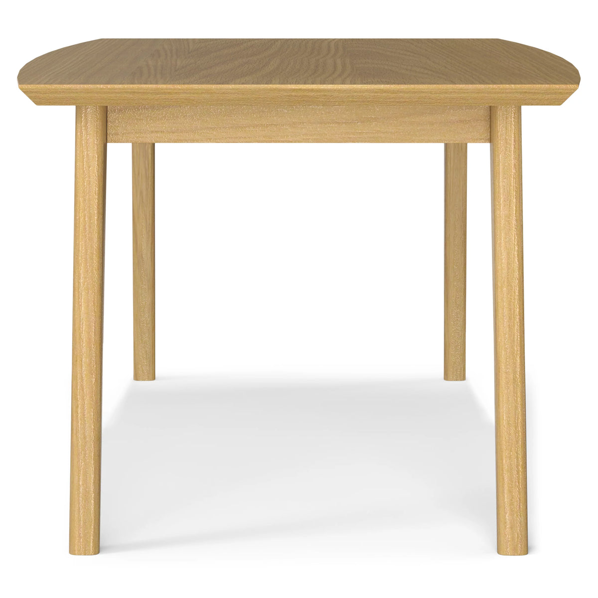 Solid Wood Rubberwood 66 inch x 40 inch Rectangle Dining Table C5148