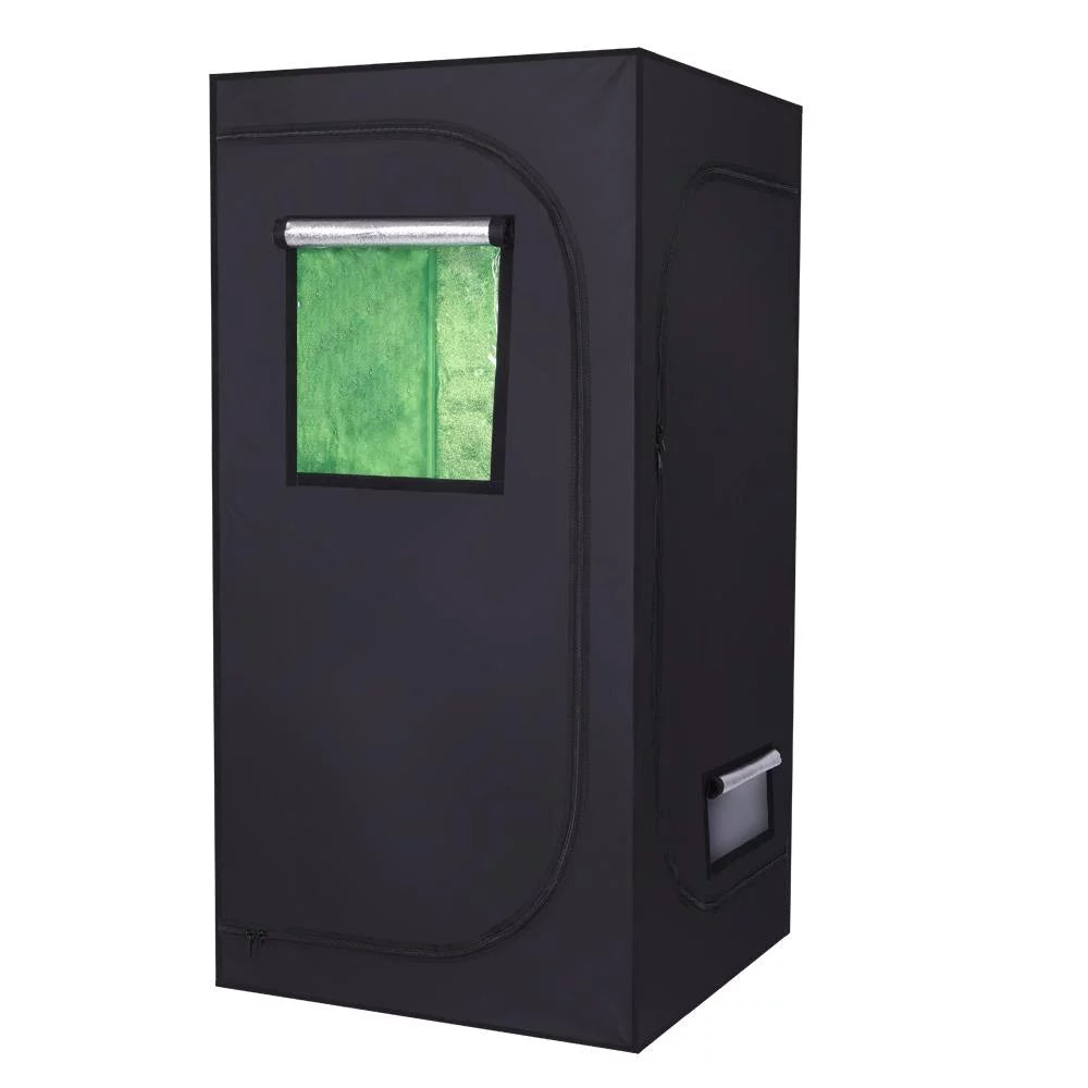 32"x32"x64" Hydroponic Grow Tent with Floor Tray Y43169