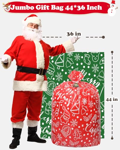 Assorted Sizes 34Pcs Christmas Gift Bags S56626