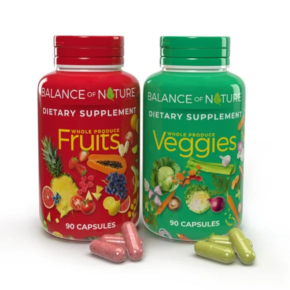 90 Fruit and 90 Veggie Capsules Set D983