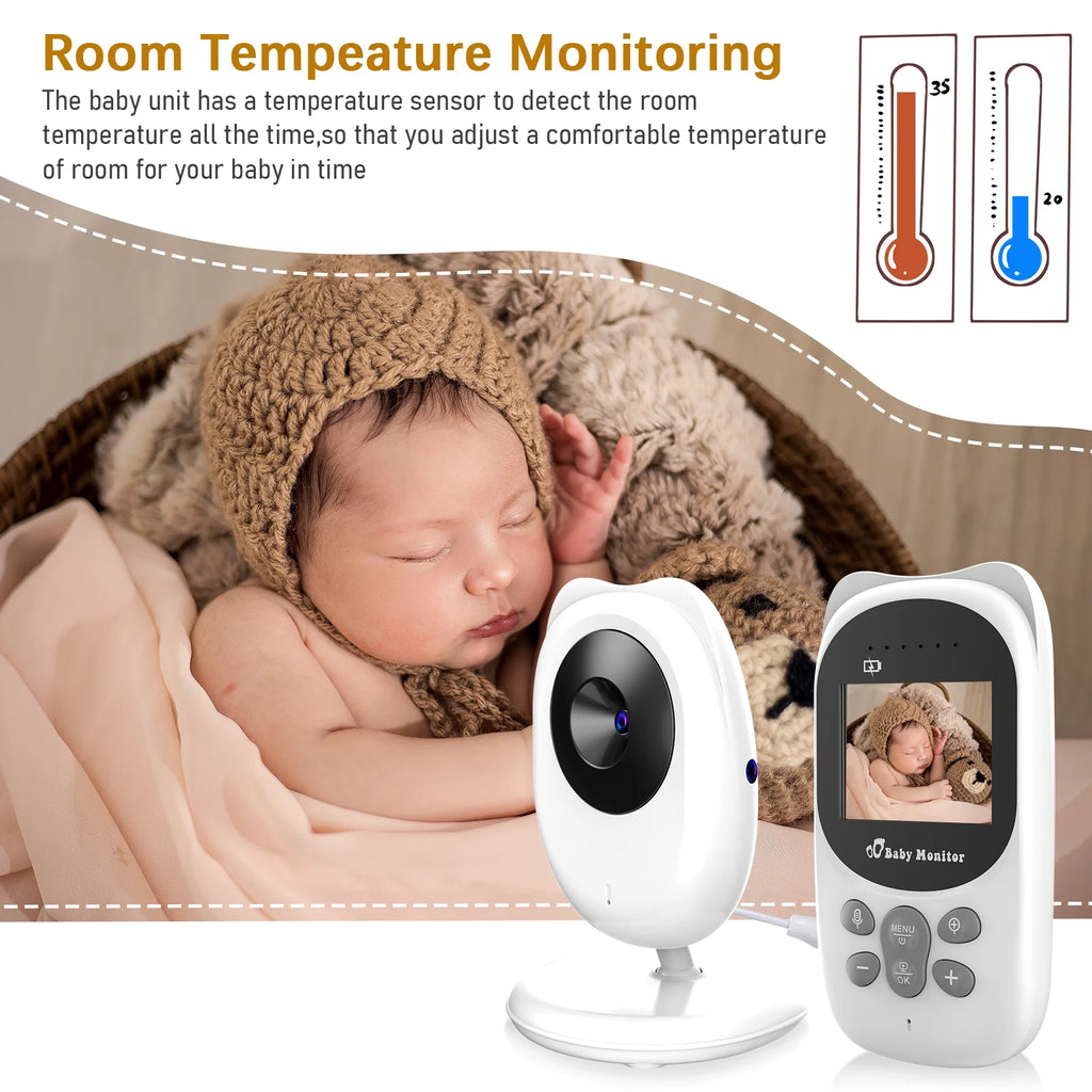 Wireless Digital Video Monitor with 2.4 Inch LCD Screen K81208