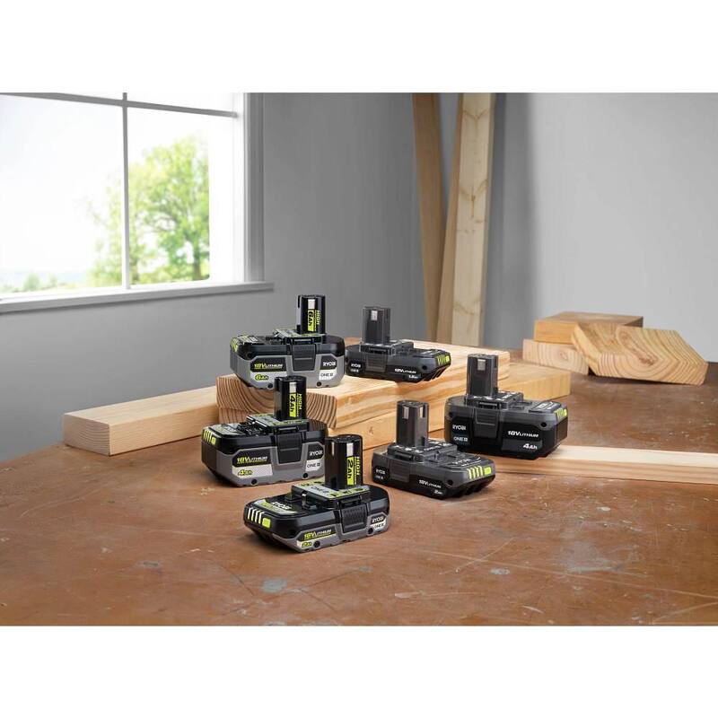 18V Lithium-Ion Starter Kit with 2.0 Ah, 4.0 Ah, 6.0 Ah Battery and Charger U79425