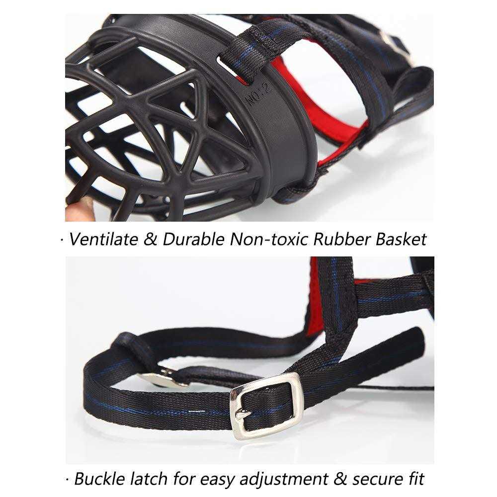 Breathable Silicone Dog Muzzle U166