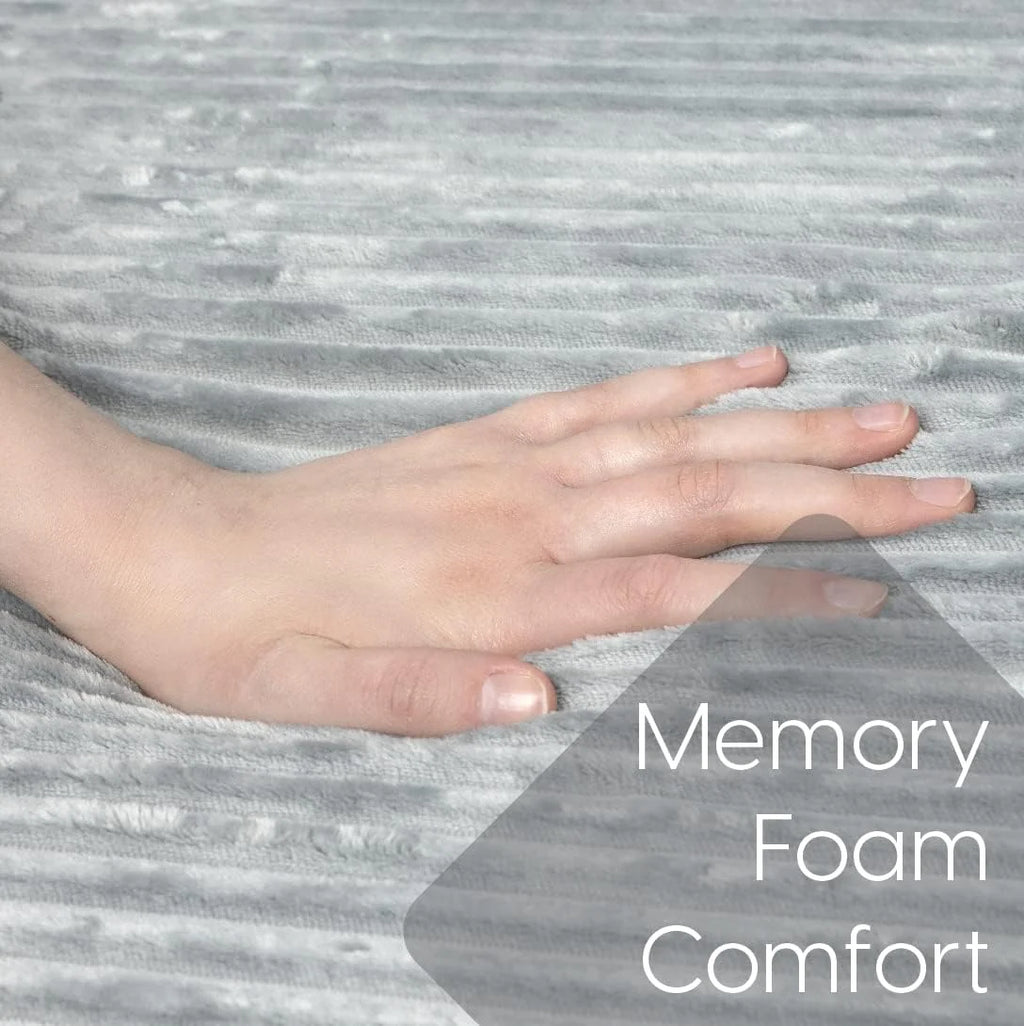 Tri Folding Memory Foam Sofa Mattress with Washable Cover, Twin Size A4750