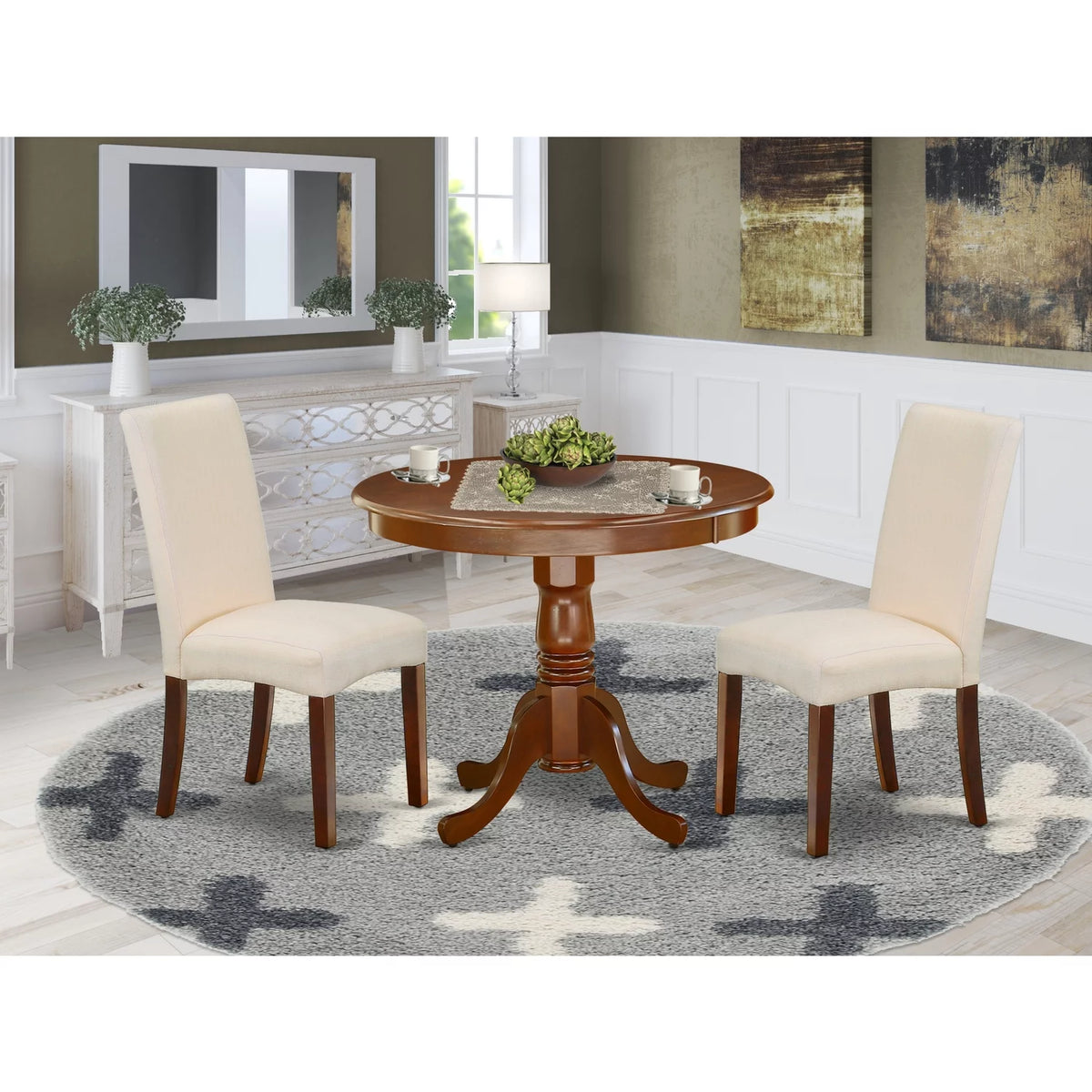 3 Piece Wood Dining Set V2104