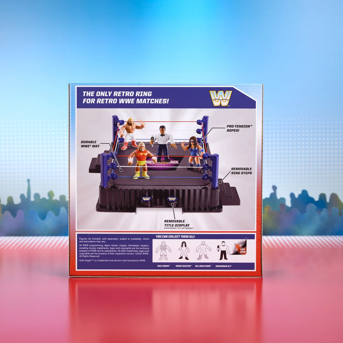 WrestleMania Ring for Action Figures Q143
