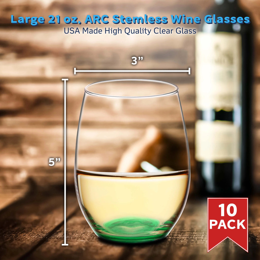 Stemless Wine Glasses Set O396125