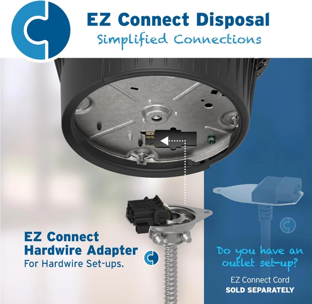 3/4 HP Continuous Feed Garbage Disposal N48754