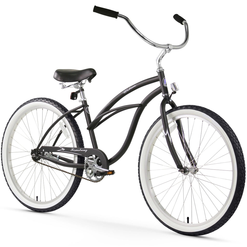 Women's Single Speed 26 White/Pink O800663