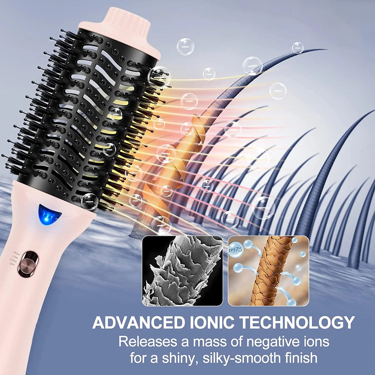Pink Hot Air Brush P1178