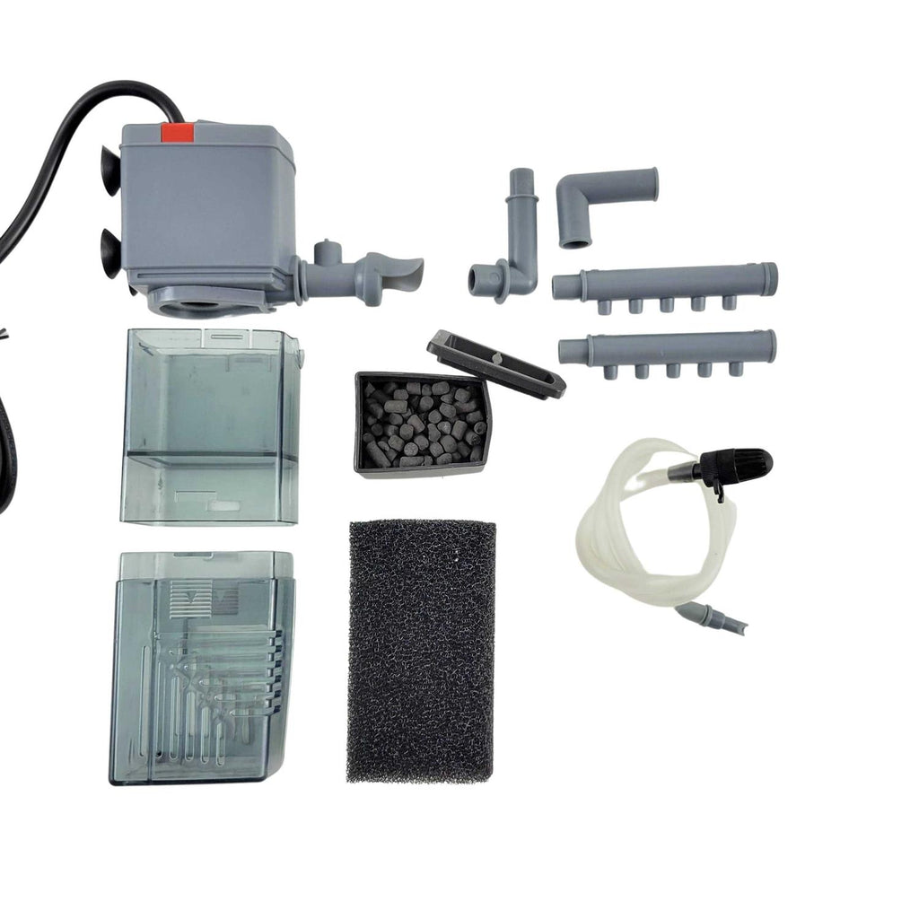 Submersible Nano Filter with Carbon and Sponge 93 GPH Pump V853