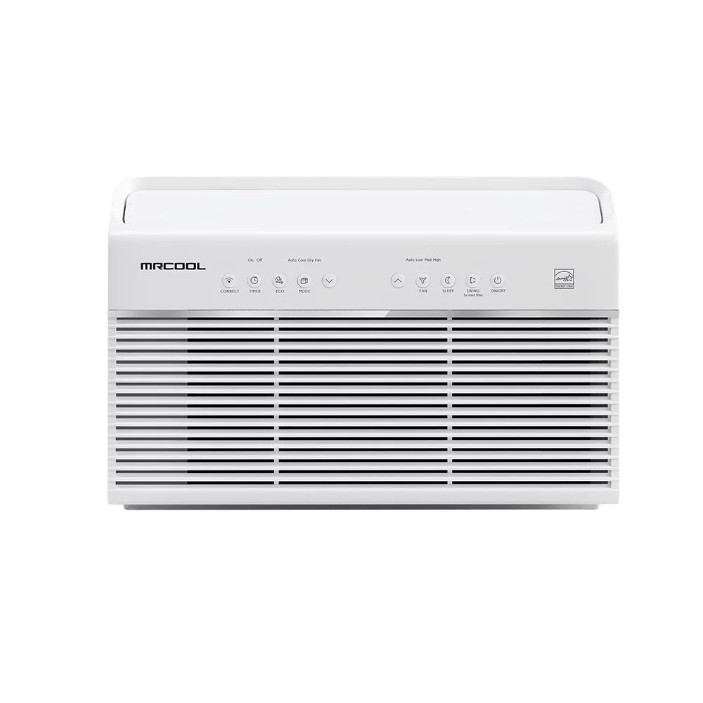 8,000 BTU 115-Volt Smart Window Air Conditioner with Remote Y191565