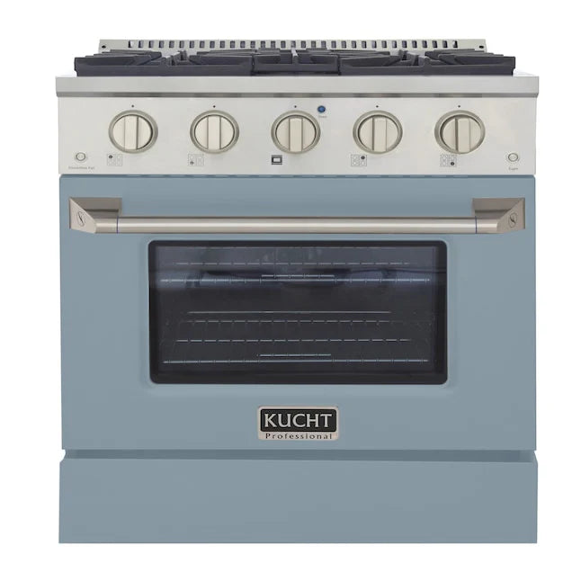 30 4.2 cu ft. Natural Gas Range in Light Blue C7733