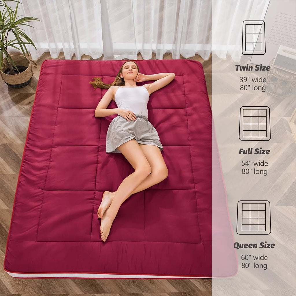 Futon Mattress Dark Grey Twin M483294