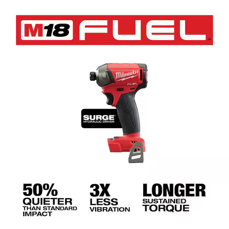 18V Lithium-Ion Brushless Cordless 1/4 in. Hex Impact Driver F887325