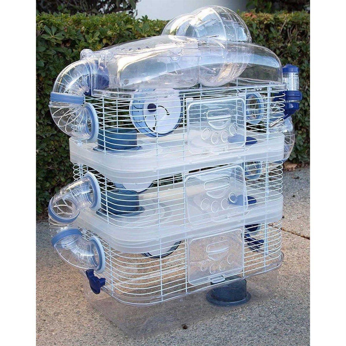 4-Tier Acrylic Hamster Cage with Running Ball P50567