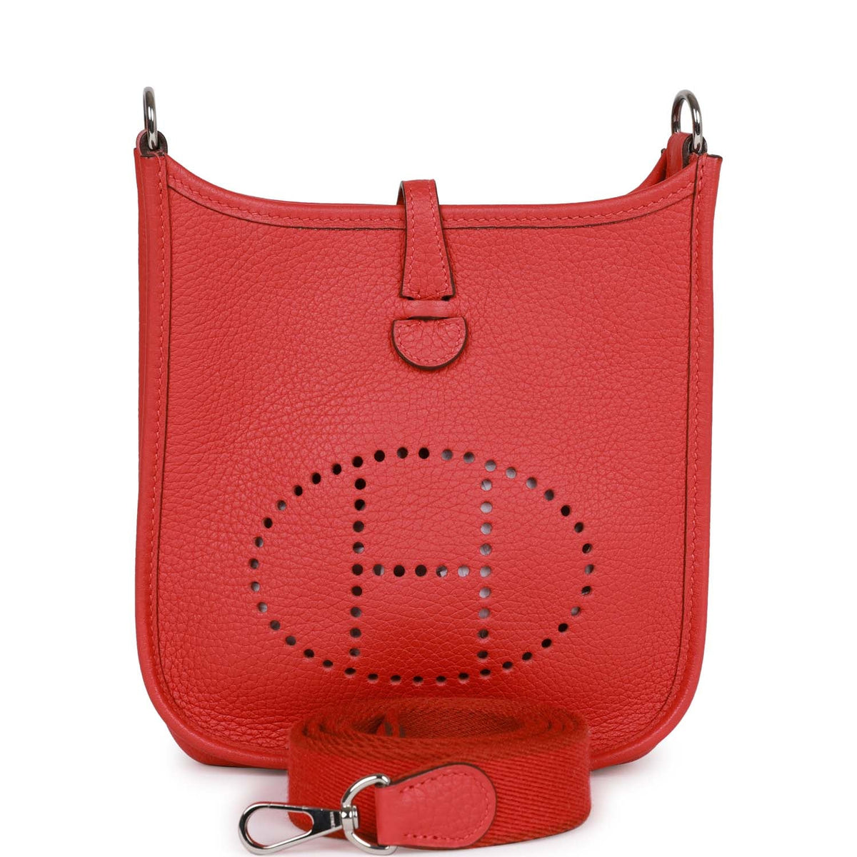 Pre-owned Clemence Leather Crossbody Bag S46693