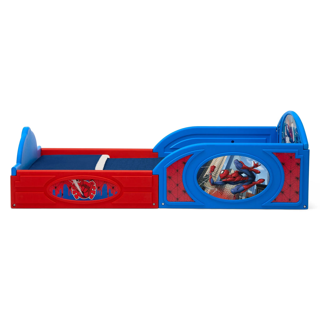 Toddler Bed with Built-In Guardrails S211