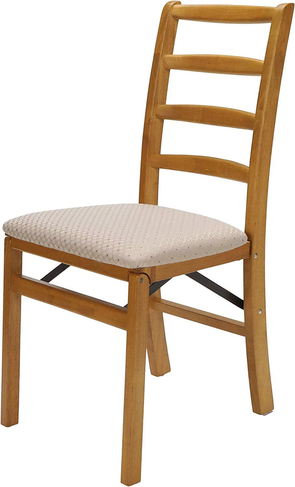 Oak Ladderback Folding Chair Set of 2 I23933