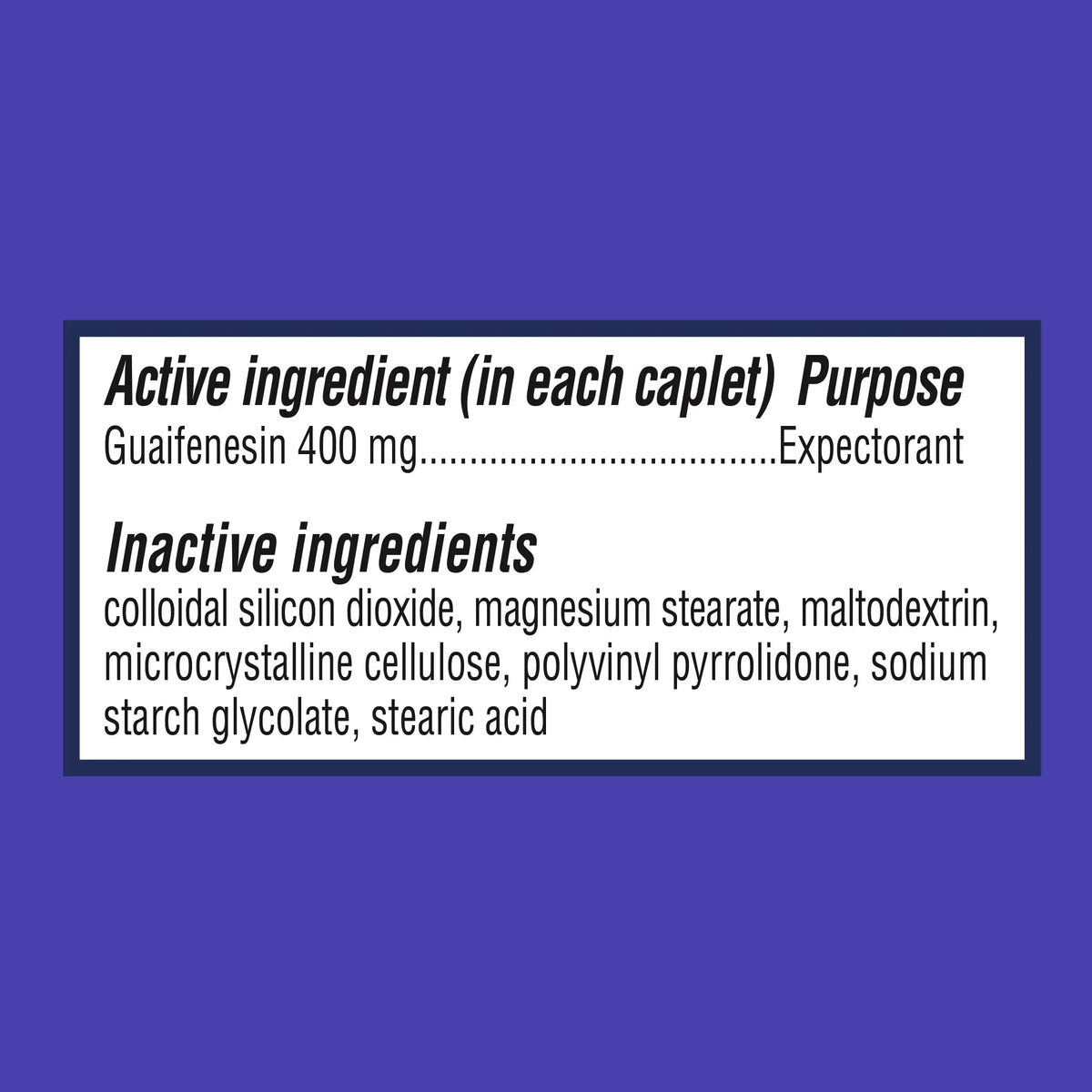 15 Caplets Mucus and Phlegm Relief Caplets C6832