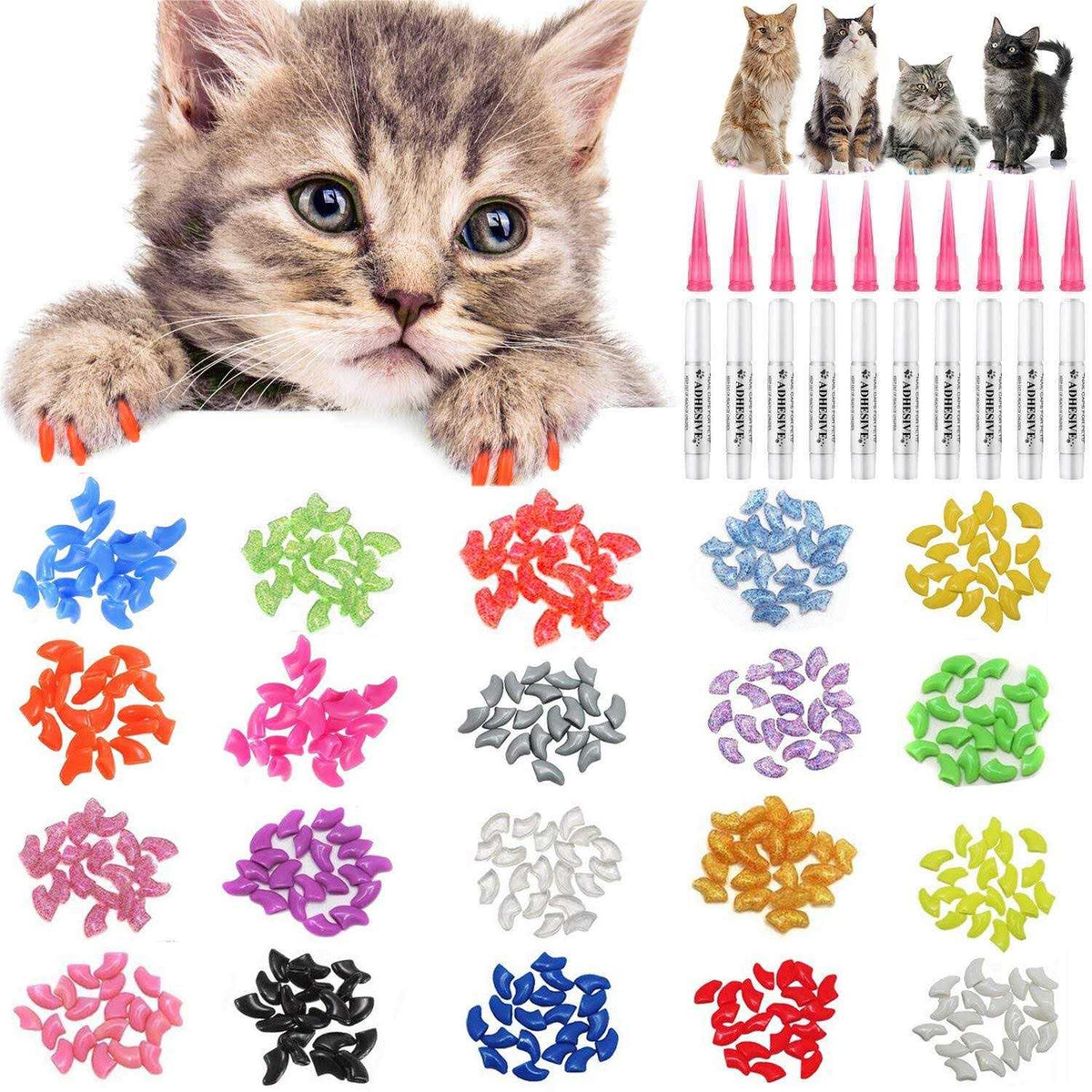 Soft Cat Caps Claws Paws M454