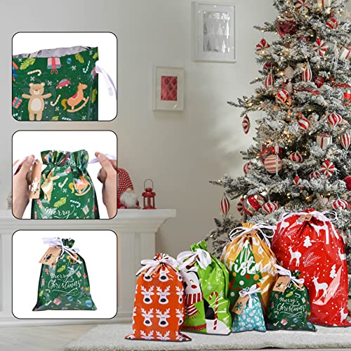 Assorted Sizes 34Pcs Christmas Gift Bags S56626