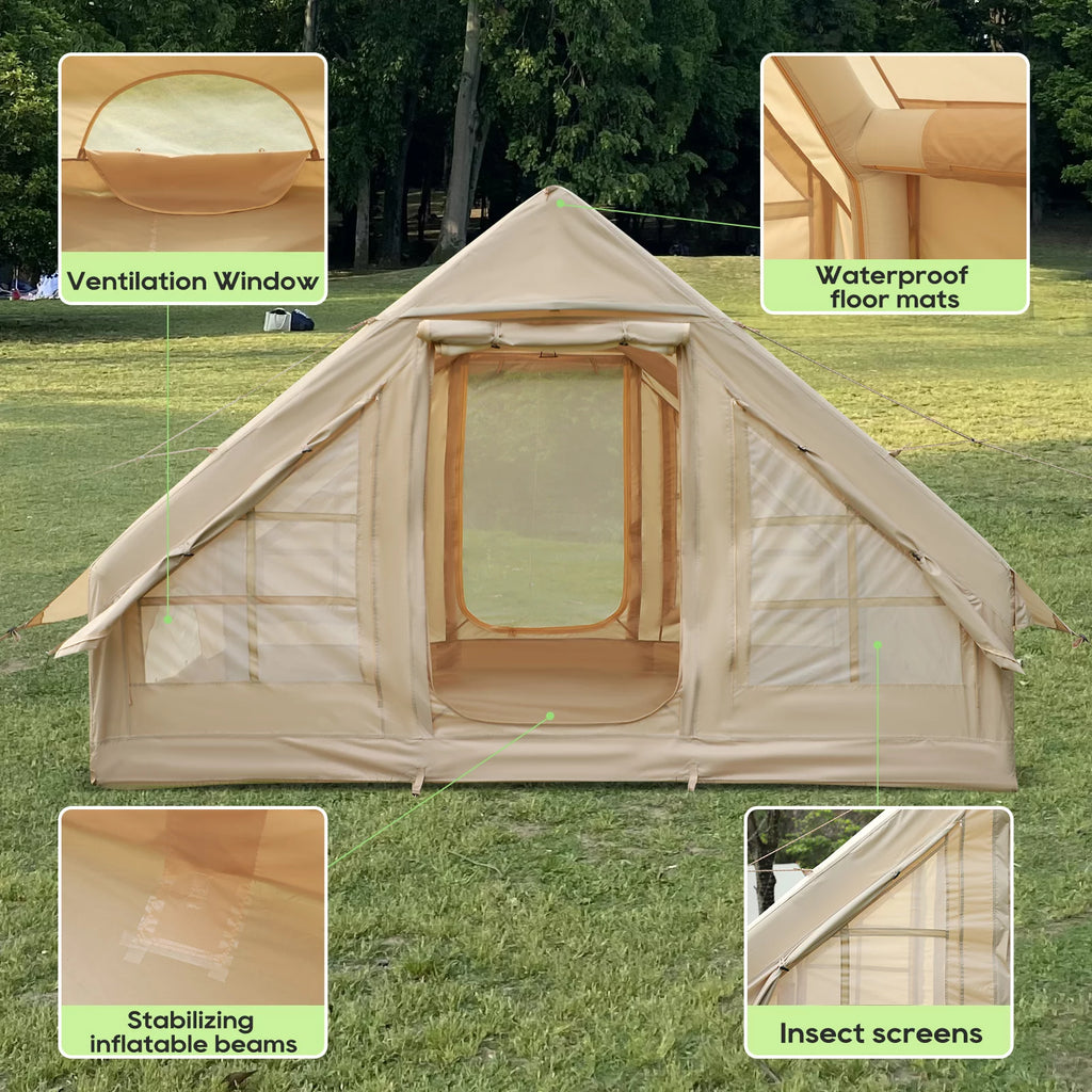 Inflatable Camping Tent with Pump A92242