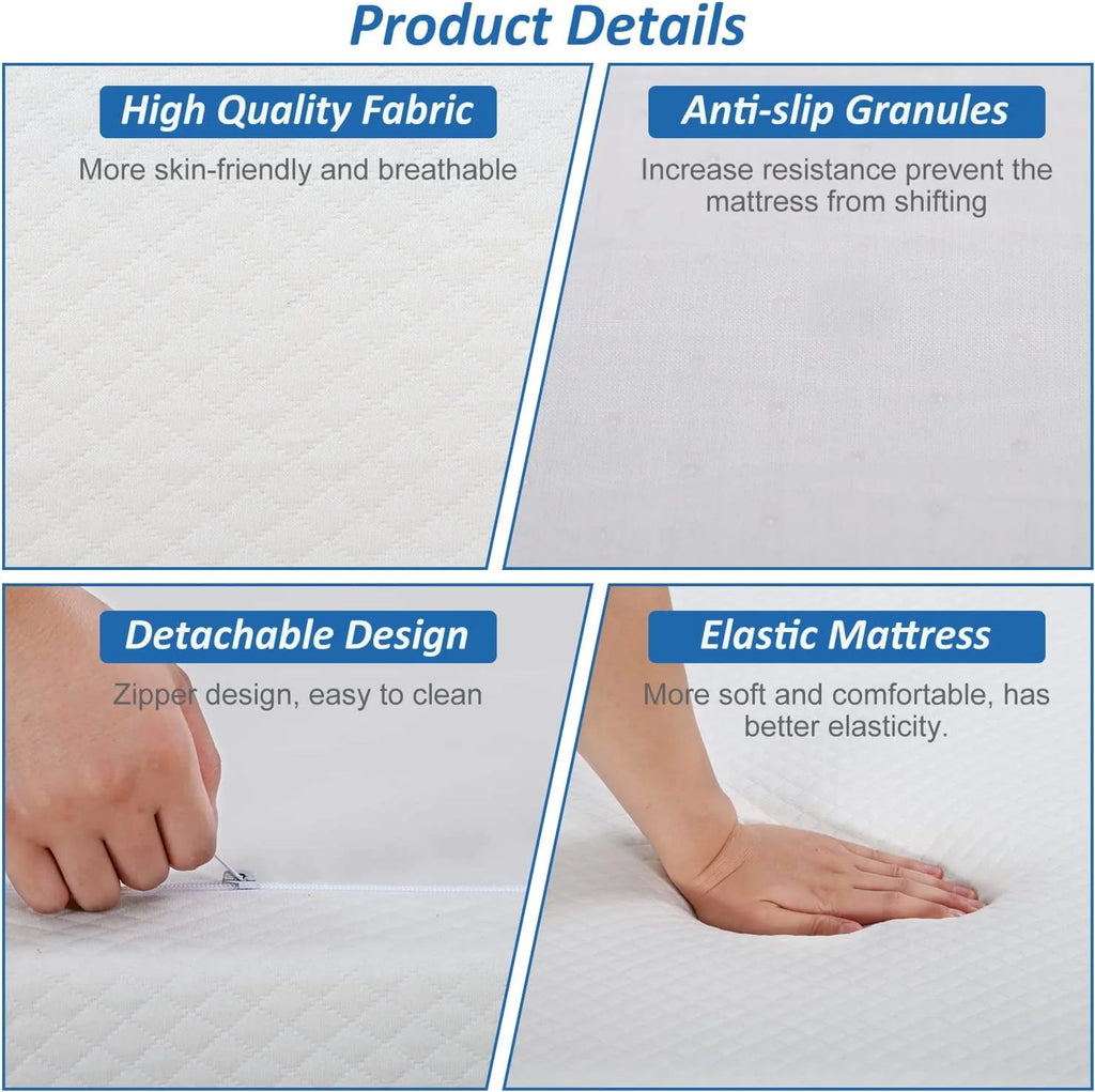 Queen 8 Inch Gel Memory Foam Medium Firm Mattress N35638