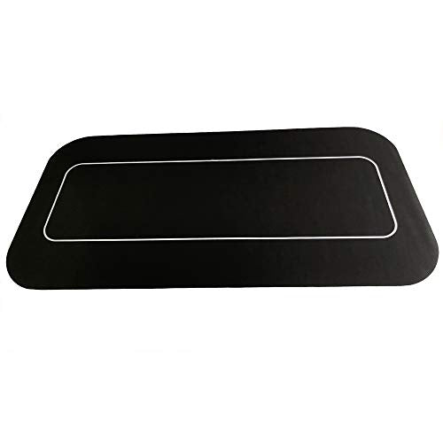 70" x 35" Portable Rectangle Rubber Foam Poker Table Top Z489491
