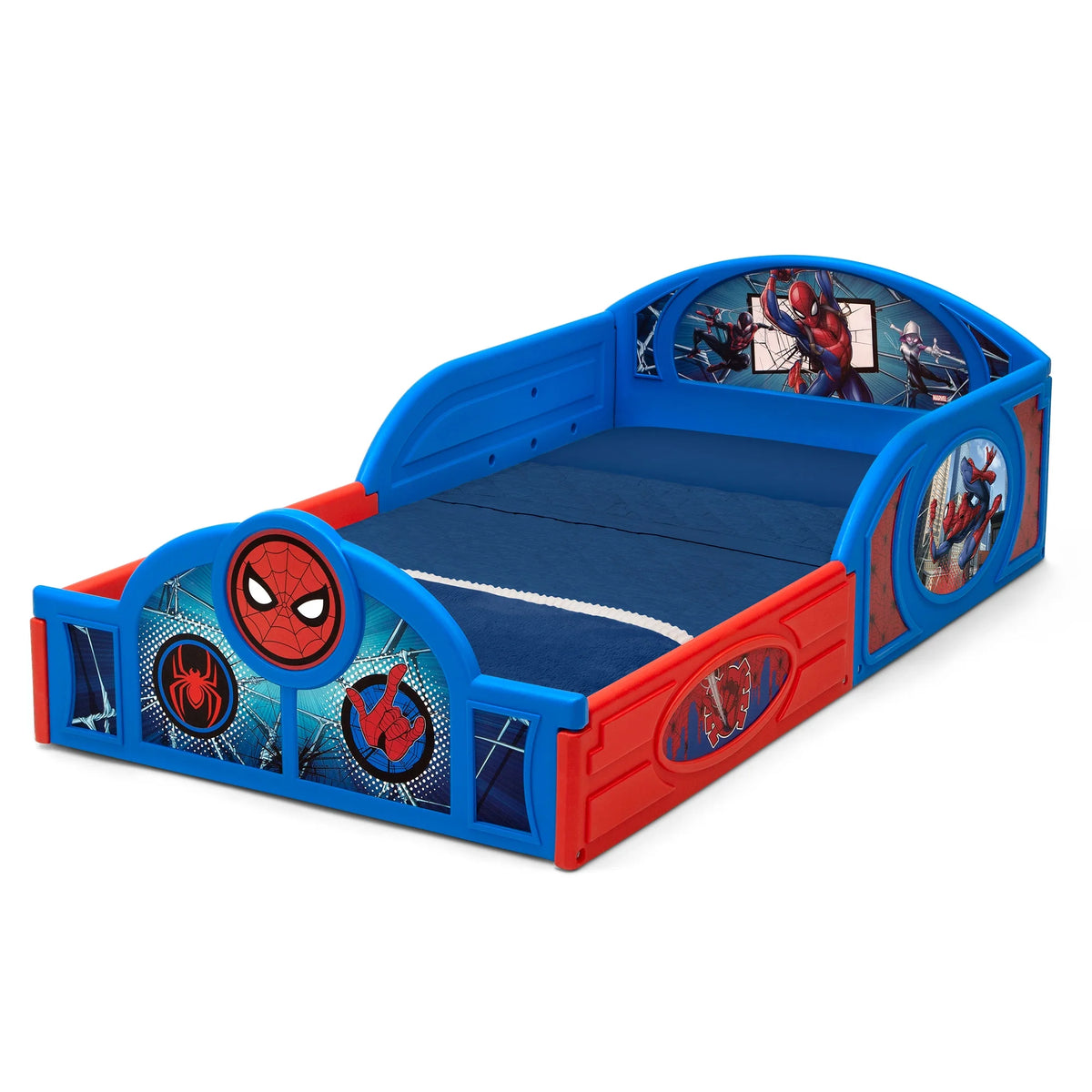 Toddler Bed with Built-In Guardrails S211