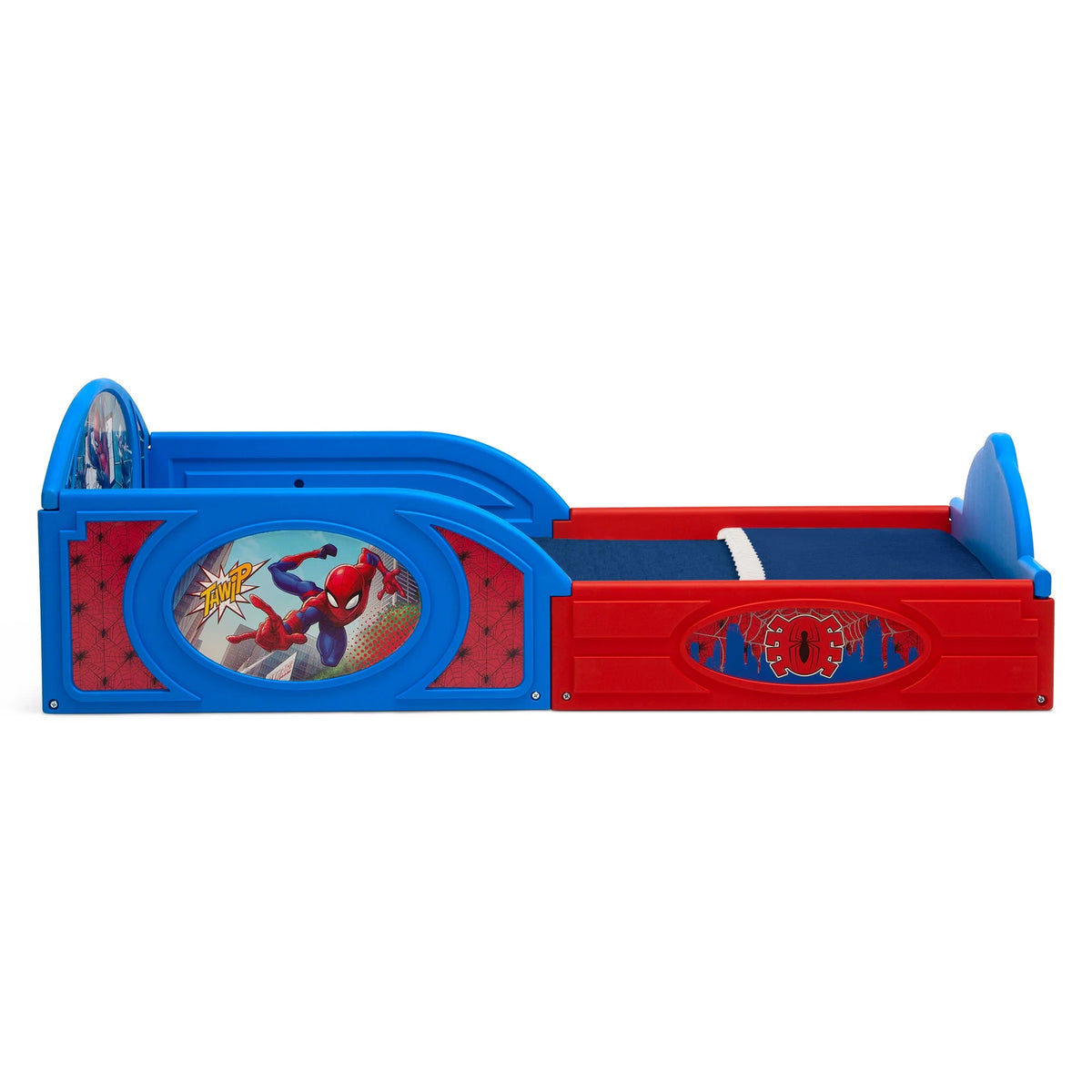 Toddler Bed with Built-In Guardrails S211
