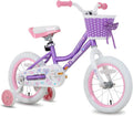 12 14 16 18 Inch Kids Bike with Training Wheels & Basket W25500