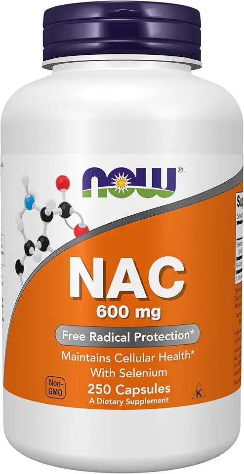 NAC 600 mg with Selenium 250 Veg Capsules E226867