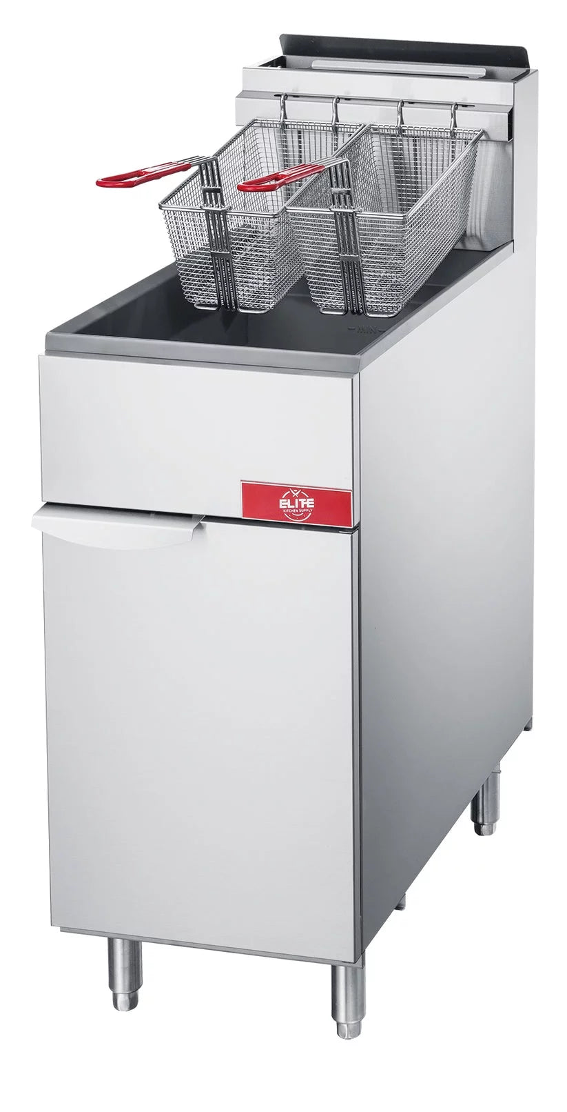 Natural Gas 15 in. 90000BTU Commercial Fryer I690866